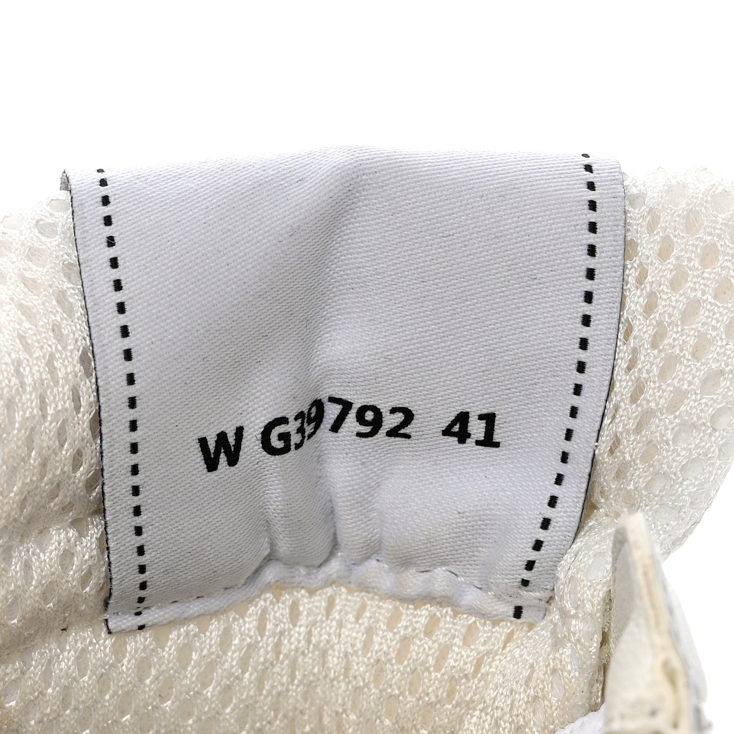 Chanel Fabric Laminated Calfskin Stretch CC Womens Sneakers 41 White Silver 9 of 9
