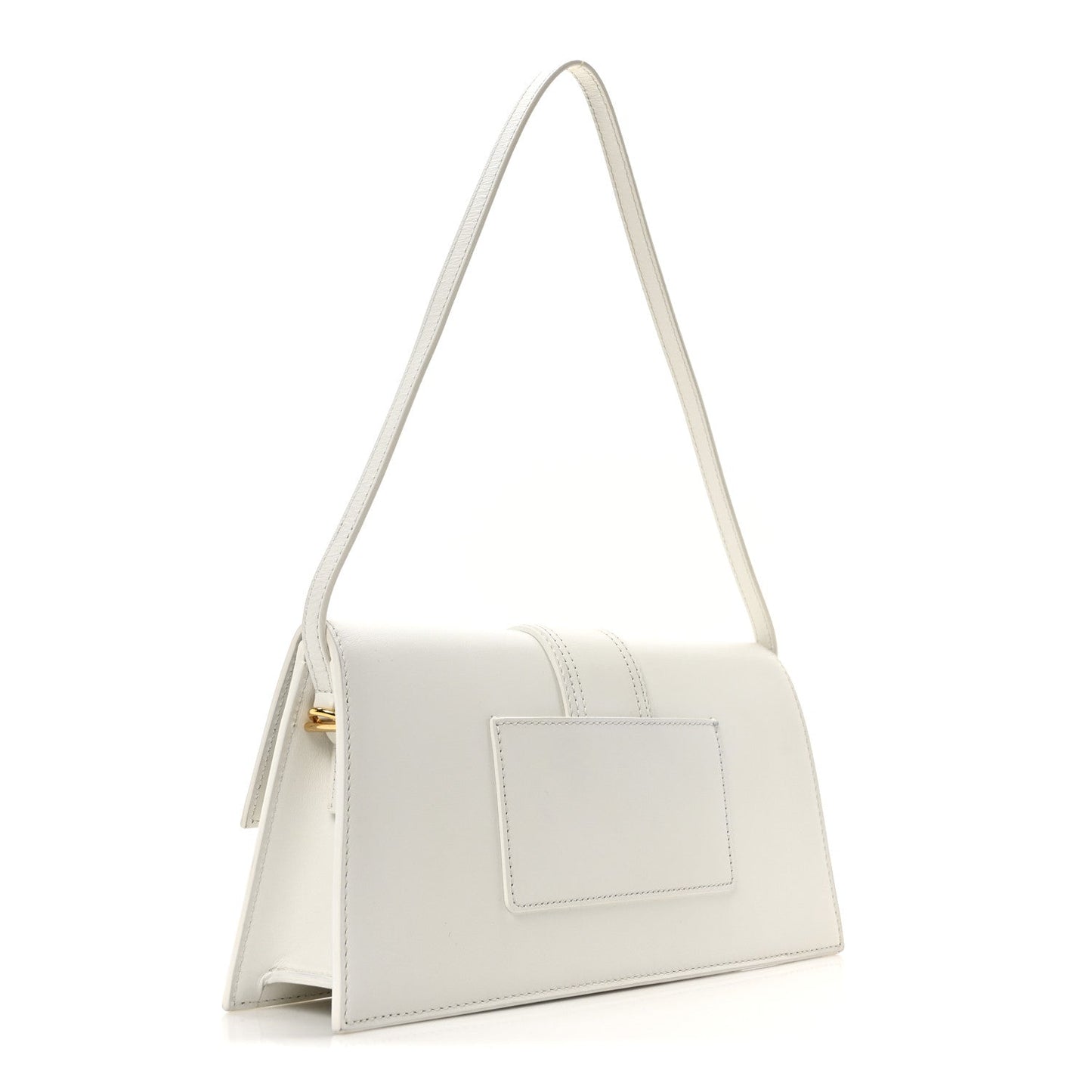 Smooth Calfskin Le Bambino Long White