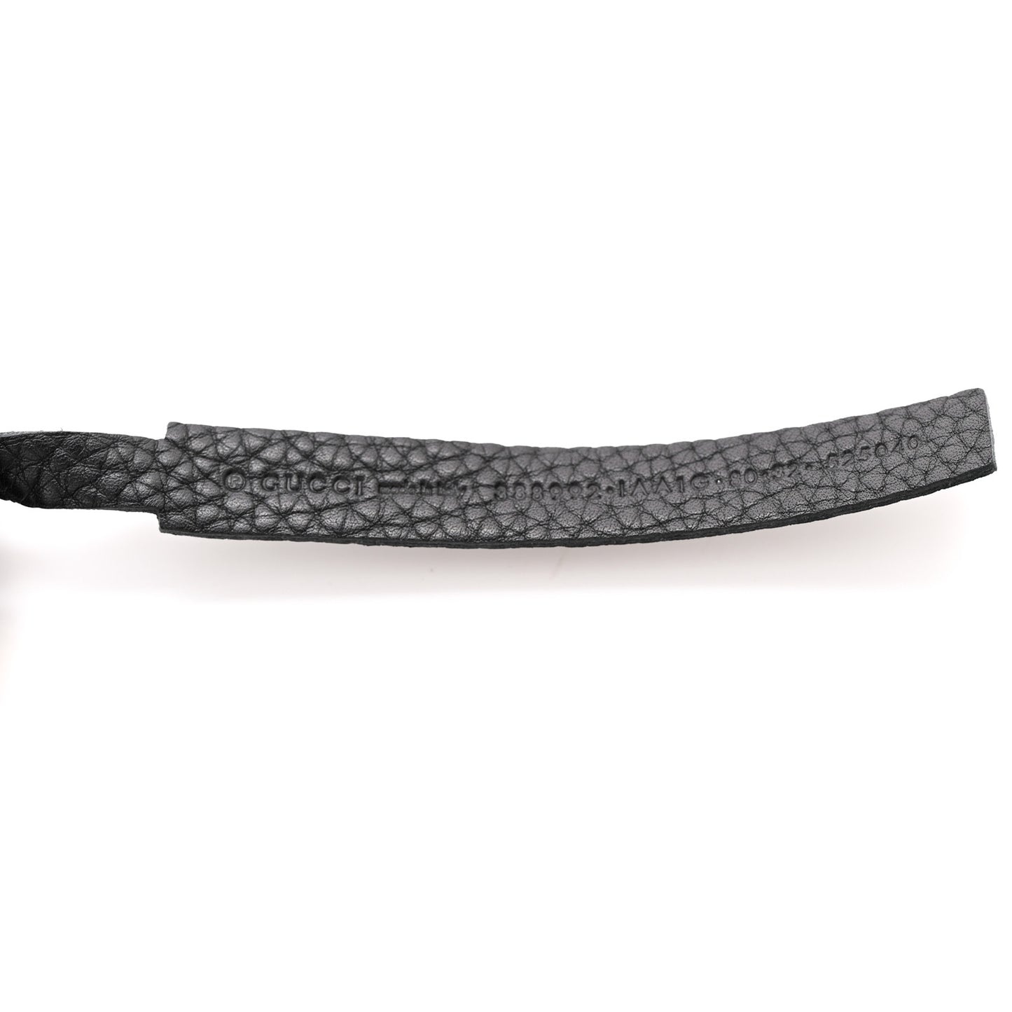Chain GG Tassel Belt Black