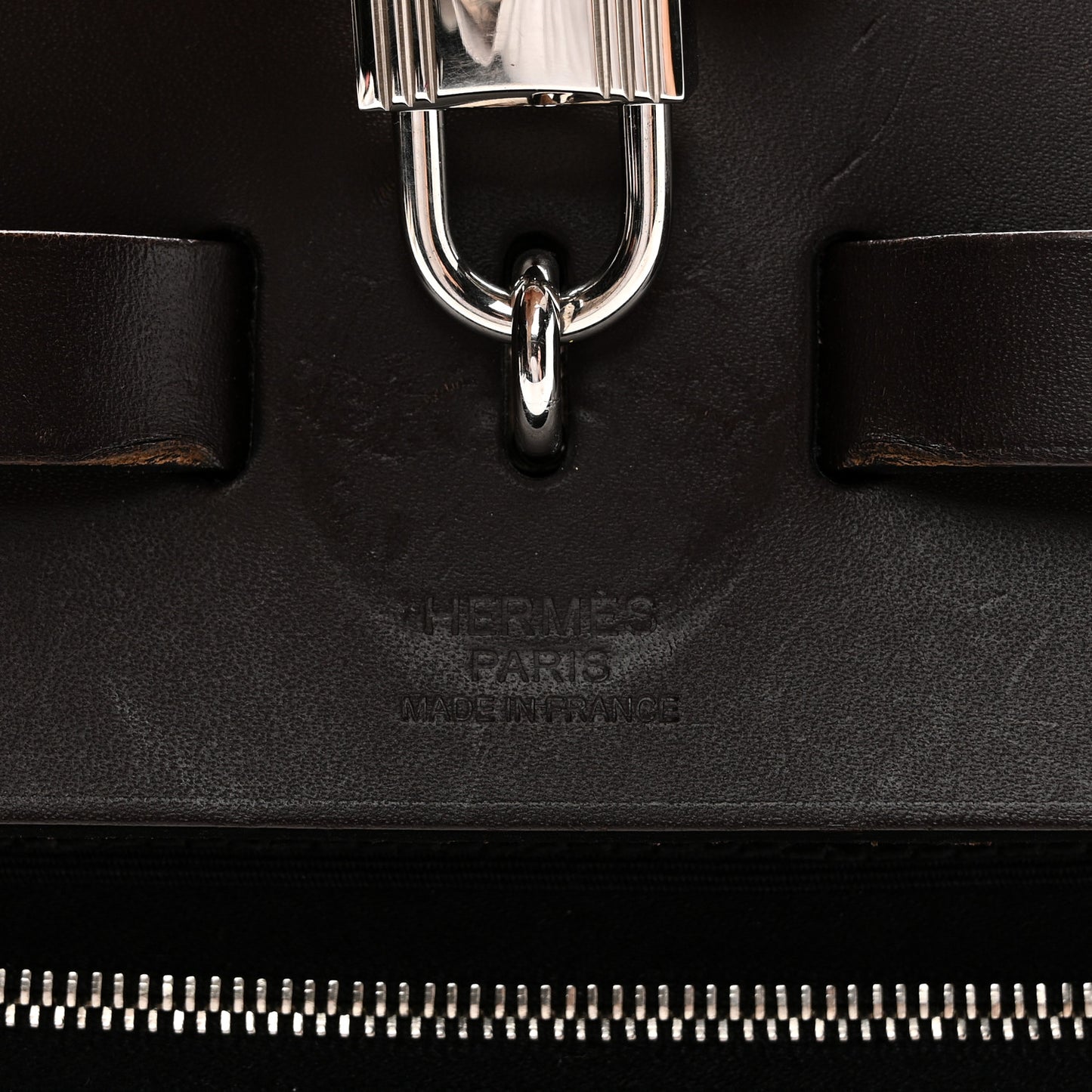 Toile Vache Hunter Herbag Zip 39 MM Black Ebene