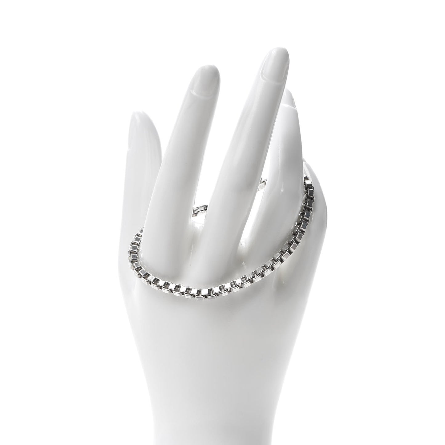 Sterling Silver 4mm Venetian Link Bracelet