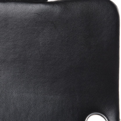 Chanel Lambskin Quilted Mini Square Flap Black 11 of 12