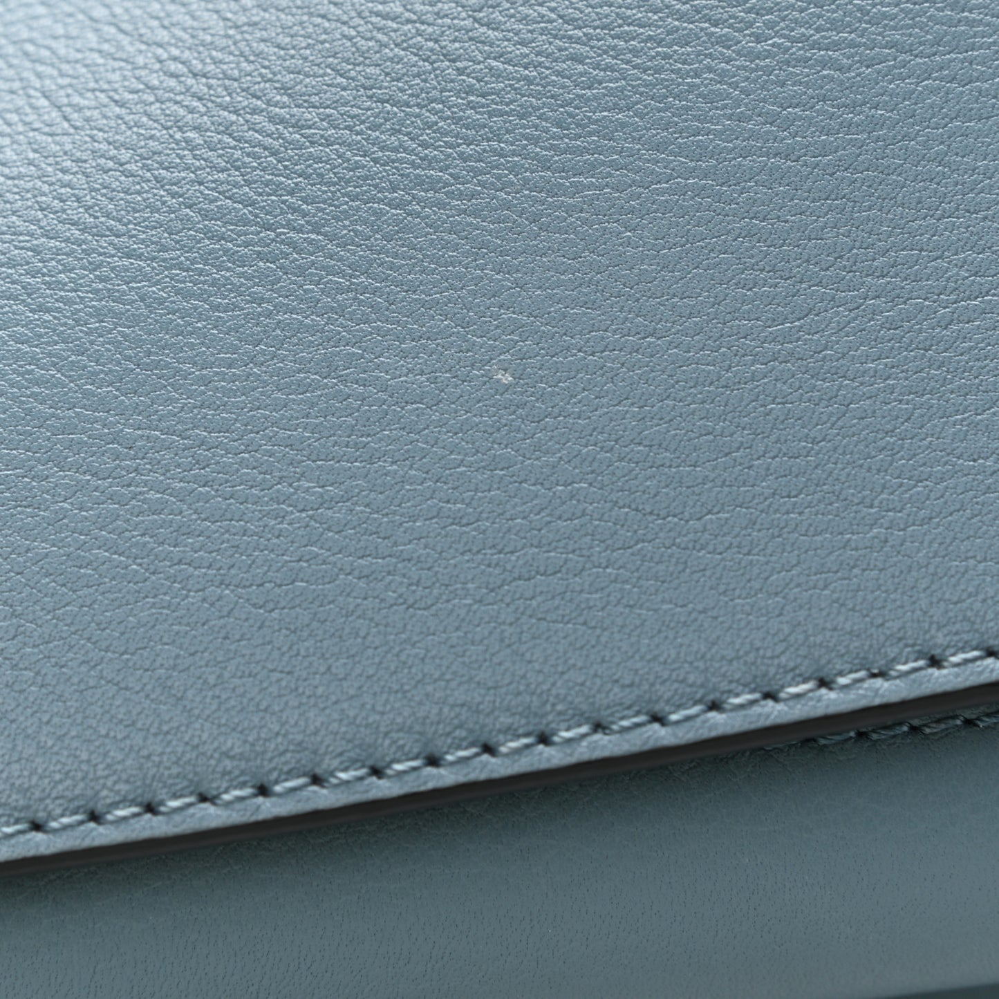 Calfskin Medium Puzzle Bag Stone Blue