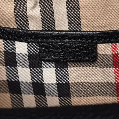 Burberry London Grainy Calfskin Medium Baynard Tote Black 7 of 10