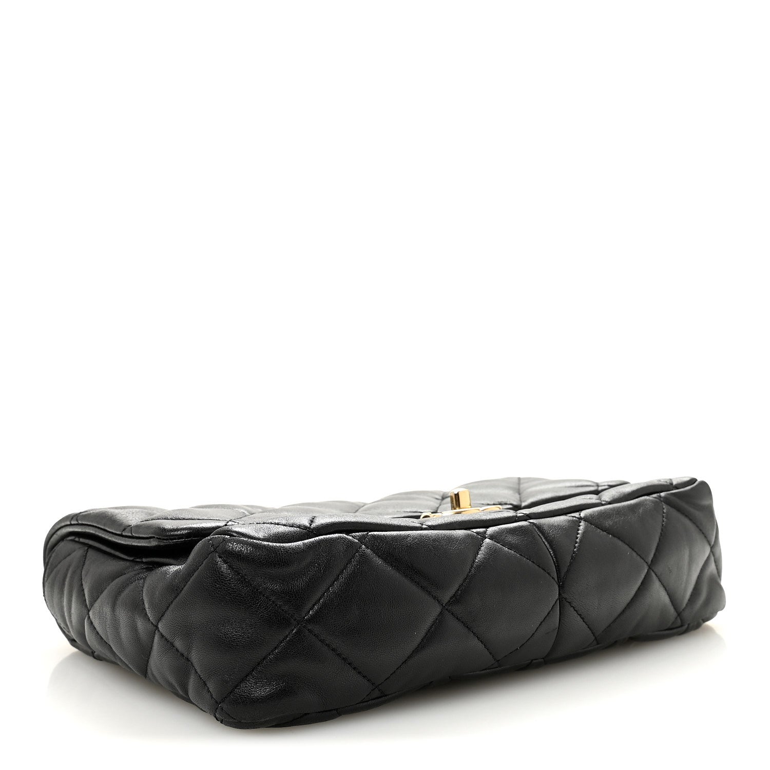 Chanel Lambskin Quilted Large CC Funky Town Flap Black 4 of 10