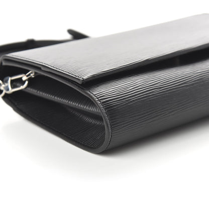 Louis Vuitton Epi Clery Black 6 of 10