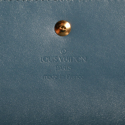 Louis Vuitton Suhali Porte Tresor International Wallet Blue 6 of 7
