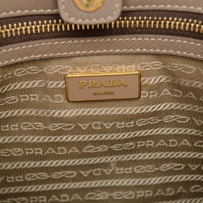 Prada Saffiano Lux Small Tote Argilla 6 of 12