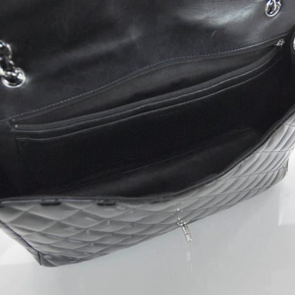 Chanel Patent Maxi Single Flap Black 6 of 9