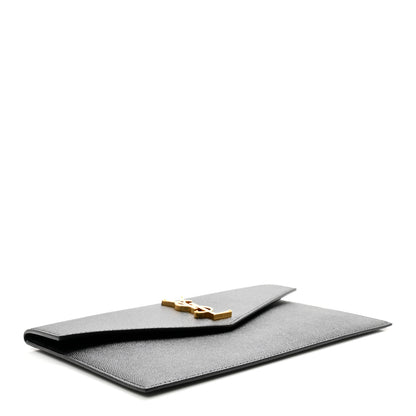 Saint Laurent Grain De Poudre Uptown Pouch Black 4 of 8
