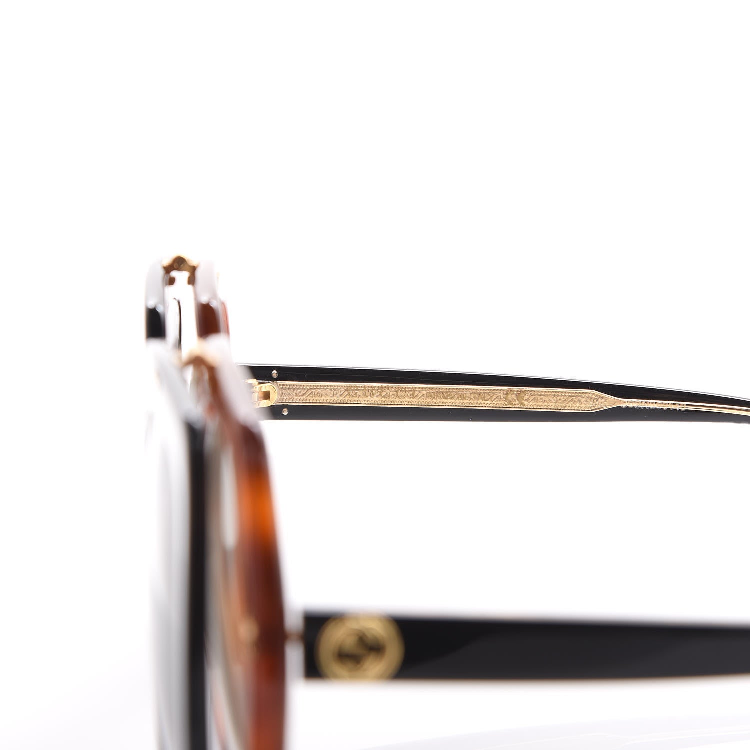 Gucci Acetate Oversized Flip Up Sunglasses GG0088S Tortoise Black 8 of 8
