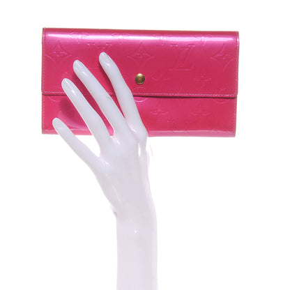 Louis Vuitton Vernis Porte Tresor International Wallet Fuchsia 2 of 8