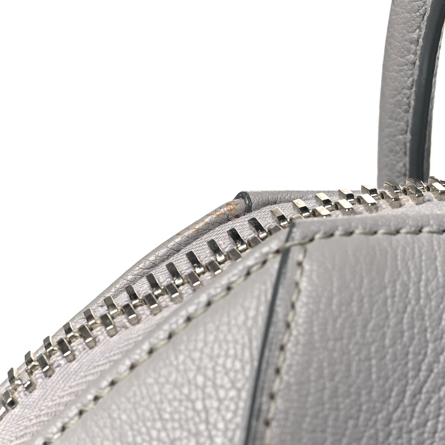 Givenchy Sugar Goatskin Mini Antigona Pearl Grey 13 of 13