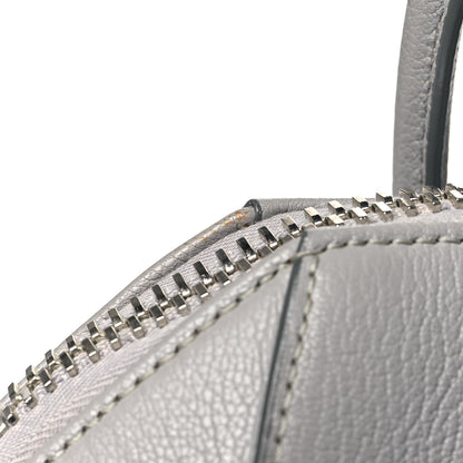 Givenchy Sugar Goatskin Mini Antigona Pearl Grey 13 of 13