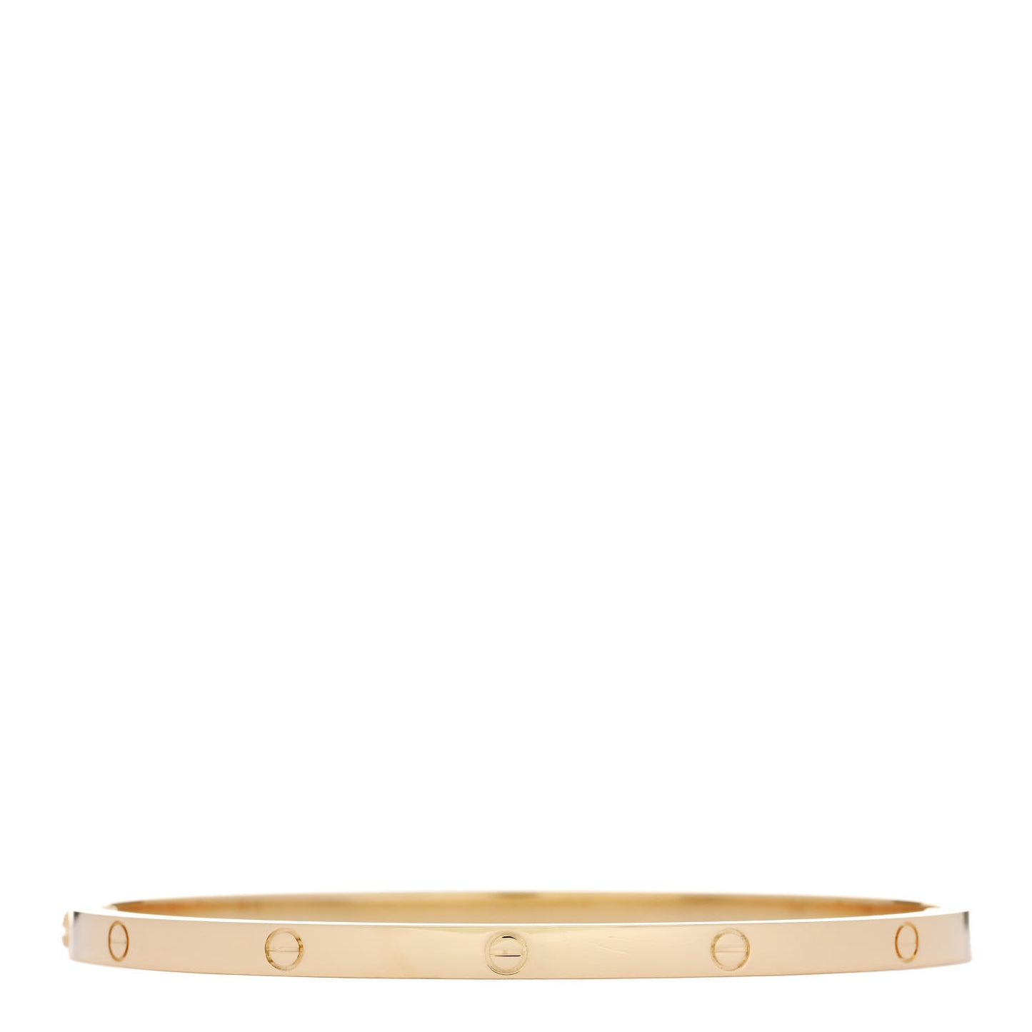 18K Yellow Gold Small LOVE Bracelet 18