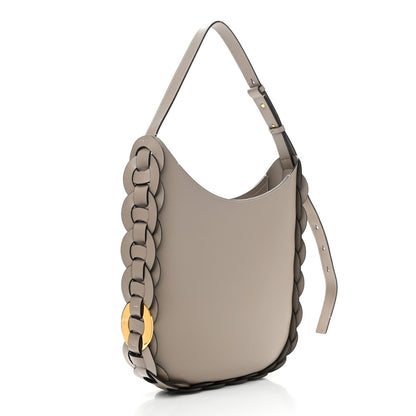 Chloe Small Grain Smooth Calfskin Medium Darryl Hobo Motty Grey 3 of 9