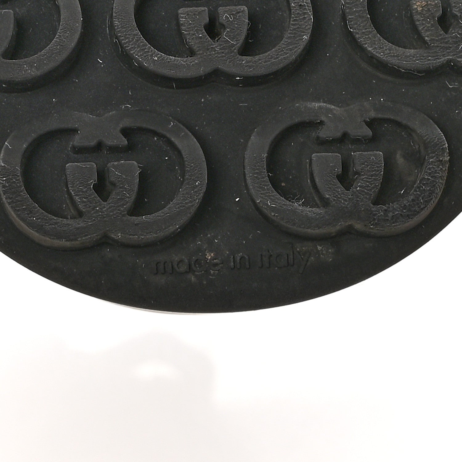 Gucci GG Monogram Jacquard Womens 1977 Tennis Platform 52mm Sneakers 37.5 Black Mystic White 8 of 9