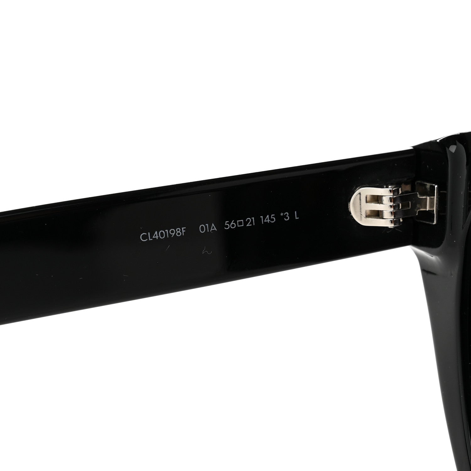 Celine Acetate Sunglasses CL40198F Black 5 of 7