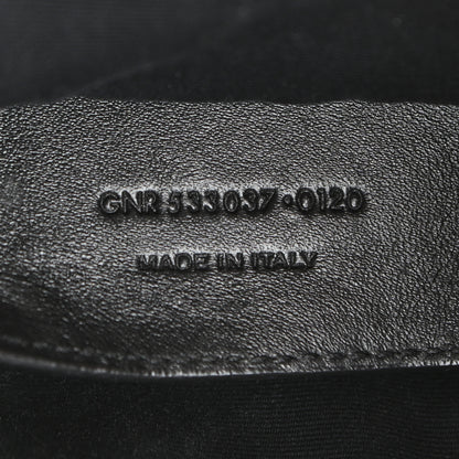Saint Laurent Crinkled Calfskin Matelasse Monogram Baby Niki Chain Satchel Light Taupe 7 of 9