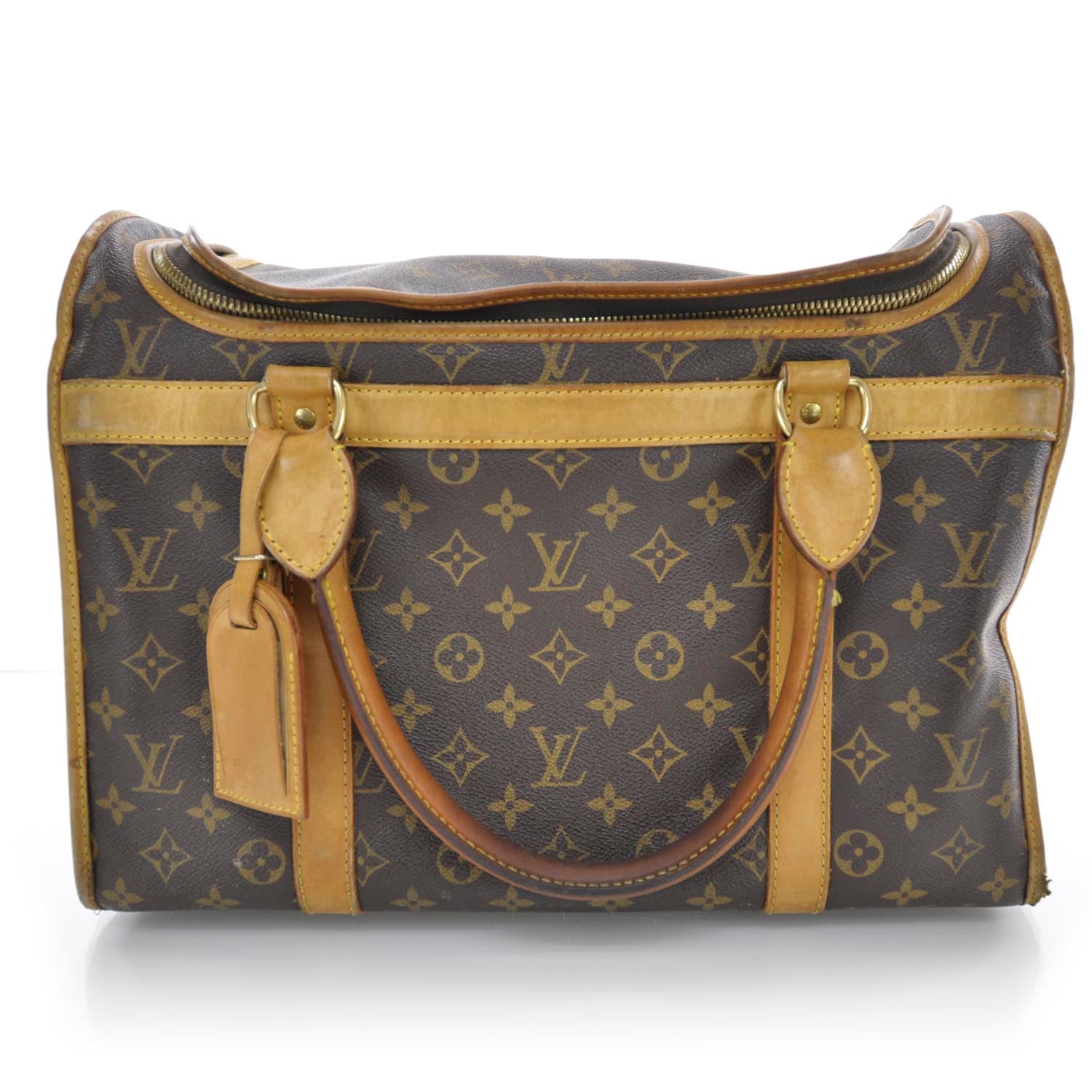 Louis Vuitton Monogram Sac Chien 40 Pet Carrier 1 of 11