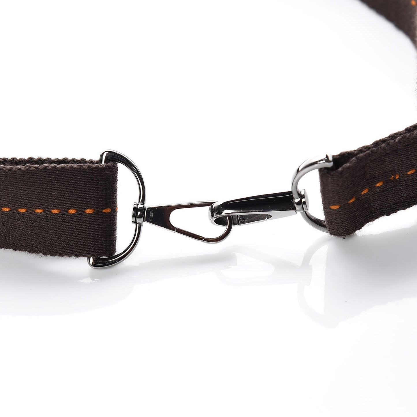 Toile Caravane Shoulder Strap Chocolate