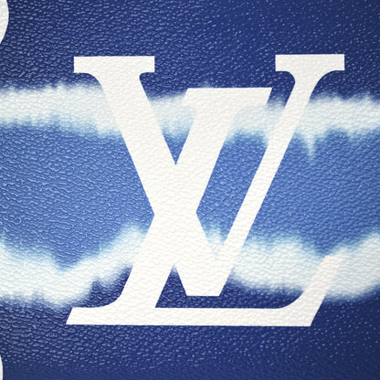 Louis Vuitton Monogram Giant Escale Double Zip Pochette Blue 9 of 13