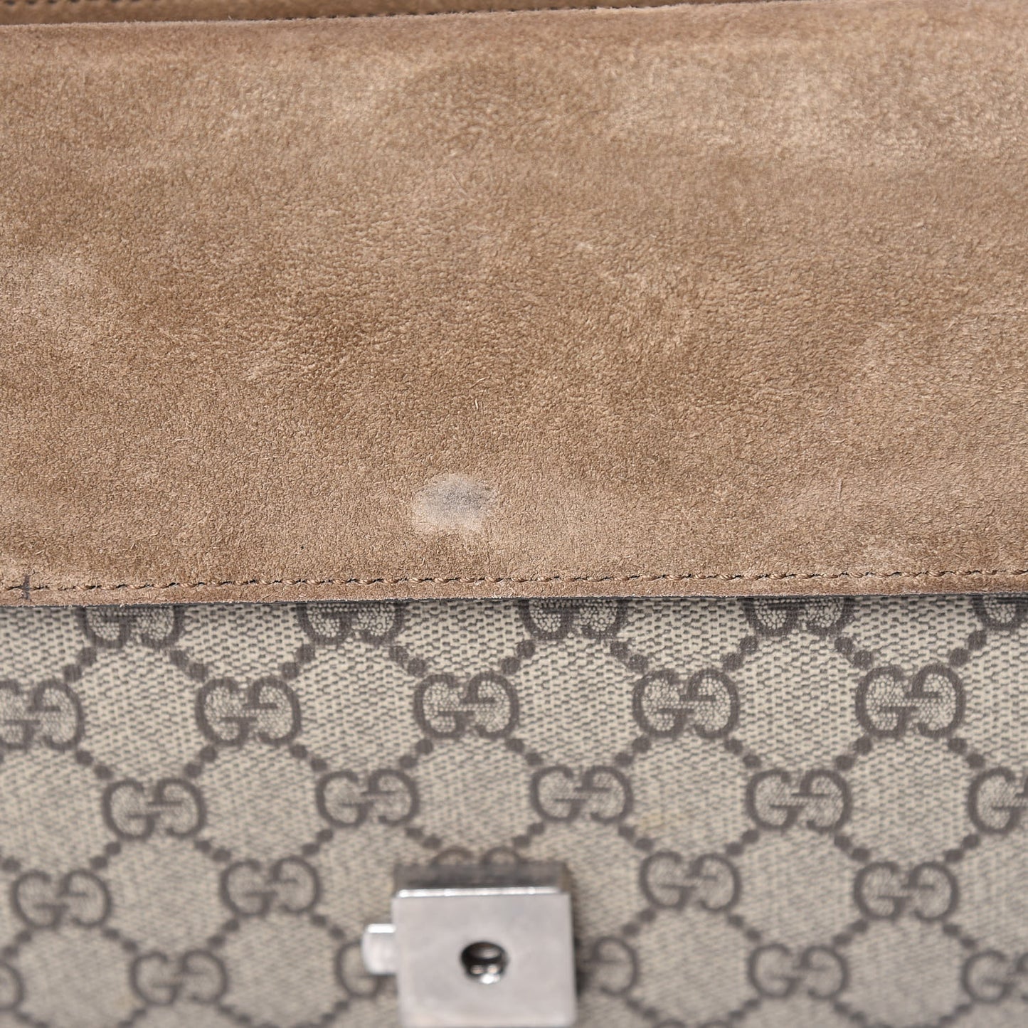GG Supreme Monogram Small Dionysus Shoulder Bag Taupe