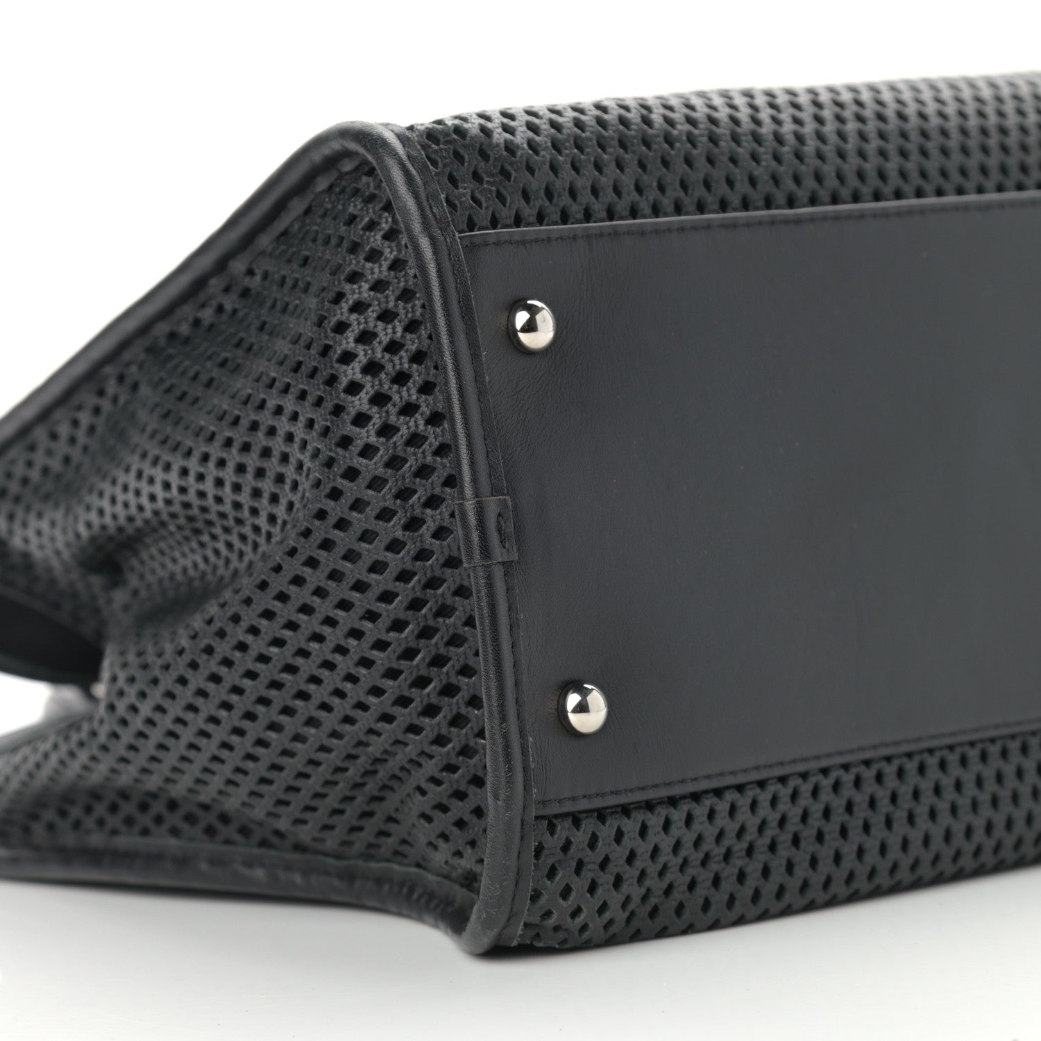 Chanel Calfskin Perforated Up In The Air Tote Black 9 of 13
