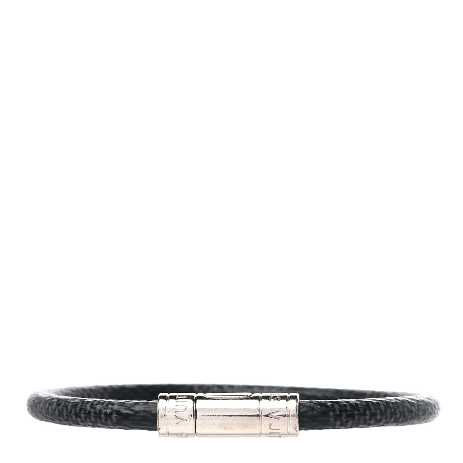 Louis Vuitton Damier Graphite Keep It Bracelet 19 1 of 4