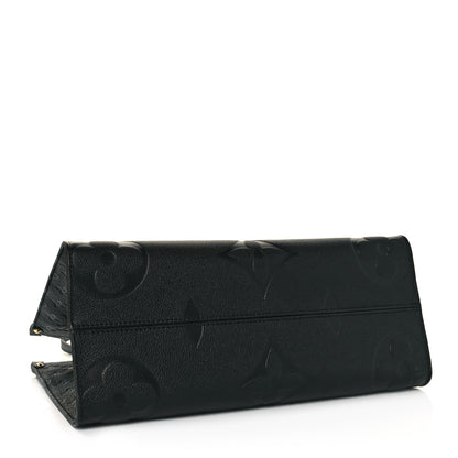 Louis Vuitton Empreinte Monogram Giant Onthego MM Black 4 of 8