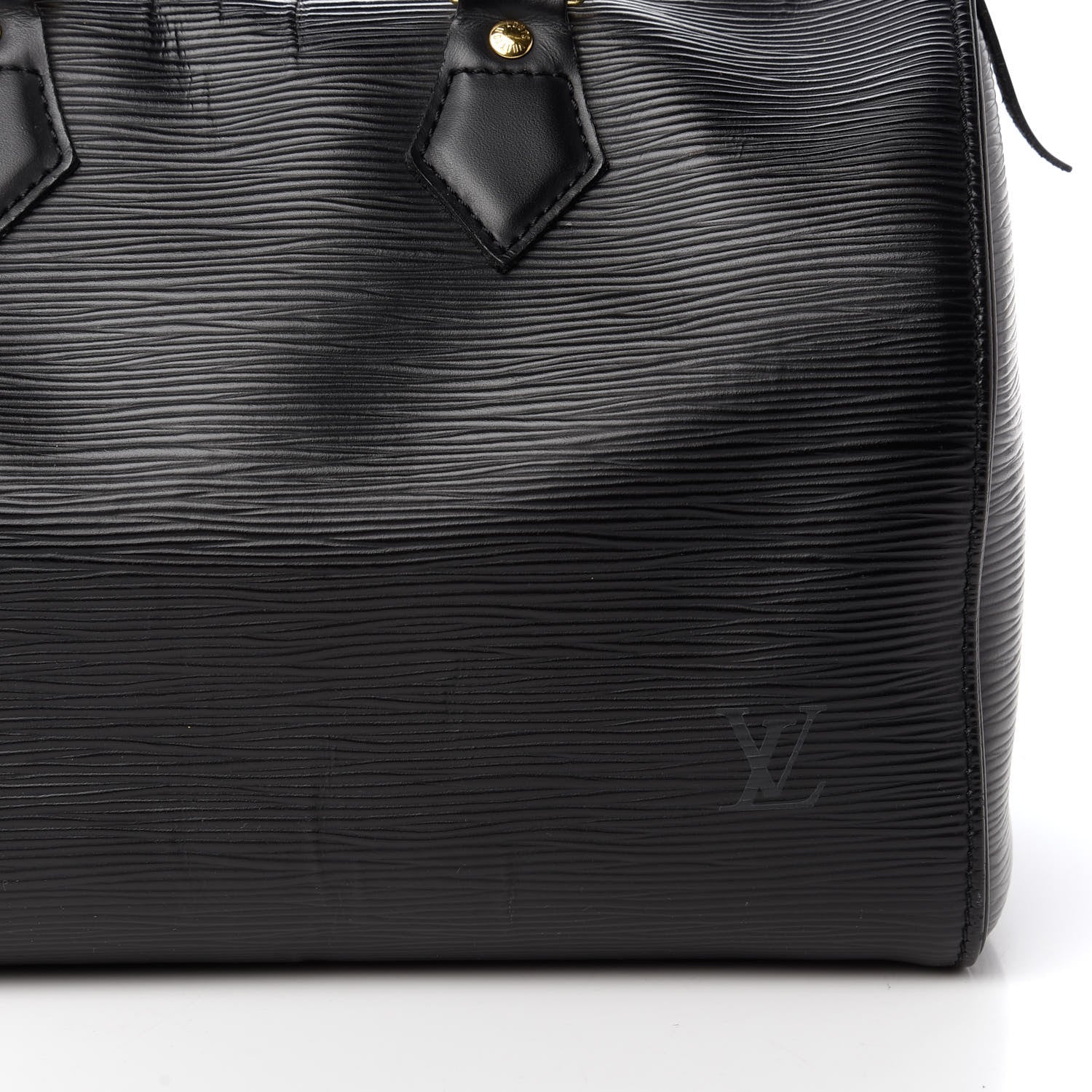 Louis Vuitton Epi Speedy 25 Black 10 of 10