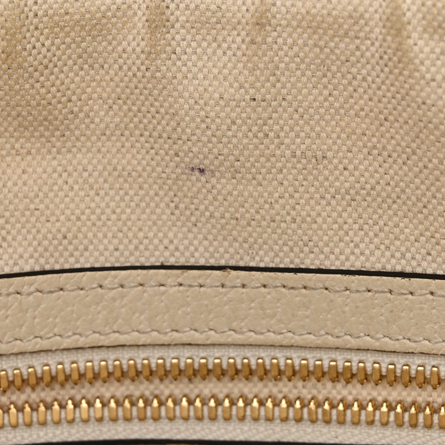 Gucci GG Supreme Monogram Flora Web Small Ophidia Half Moon Hobo White 12 of 12