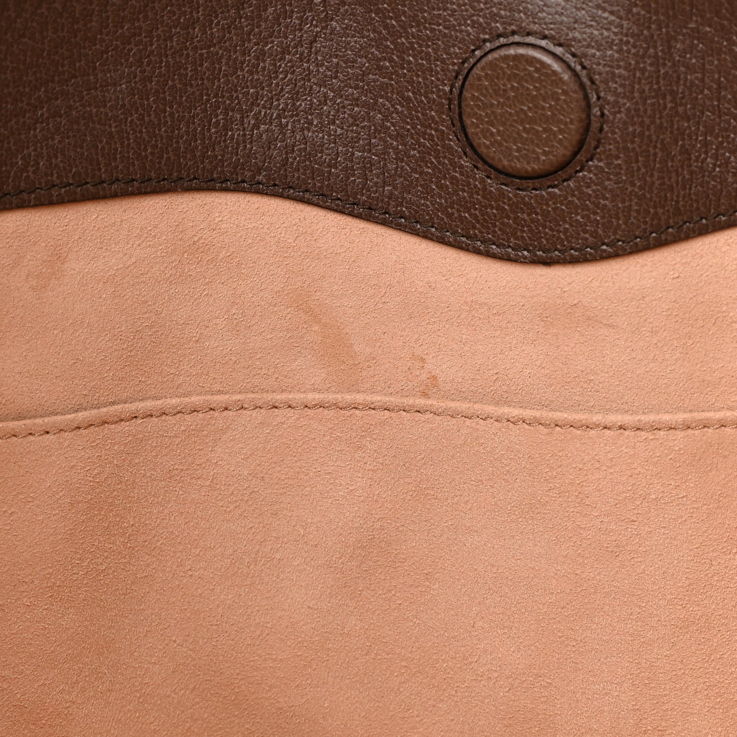 GG Supreme Monogram Medium Ophidia Shopping Tote Brown