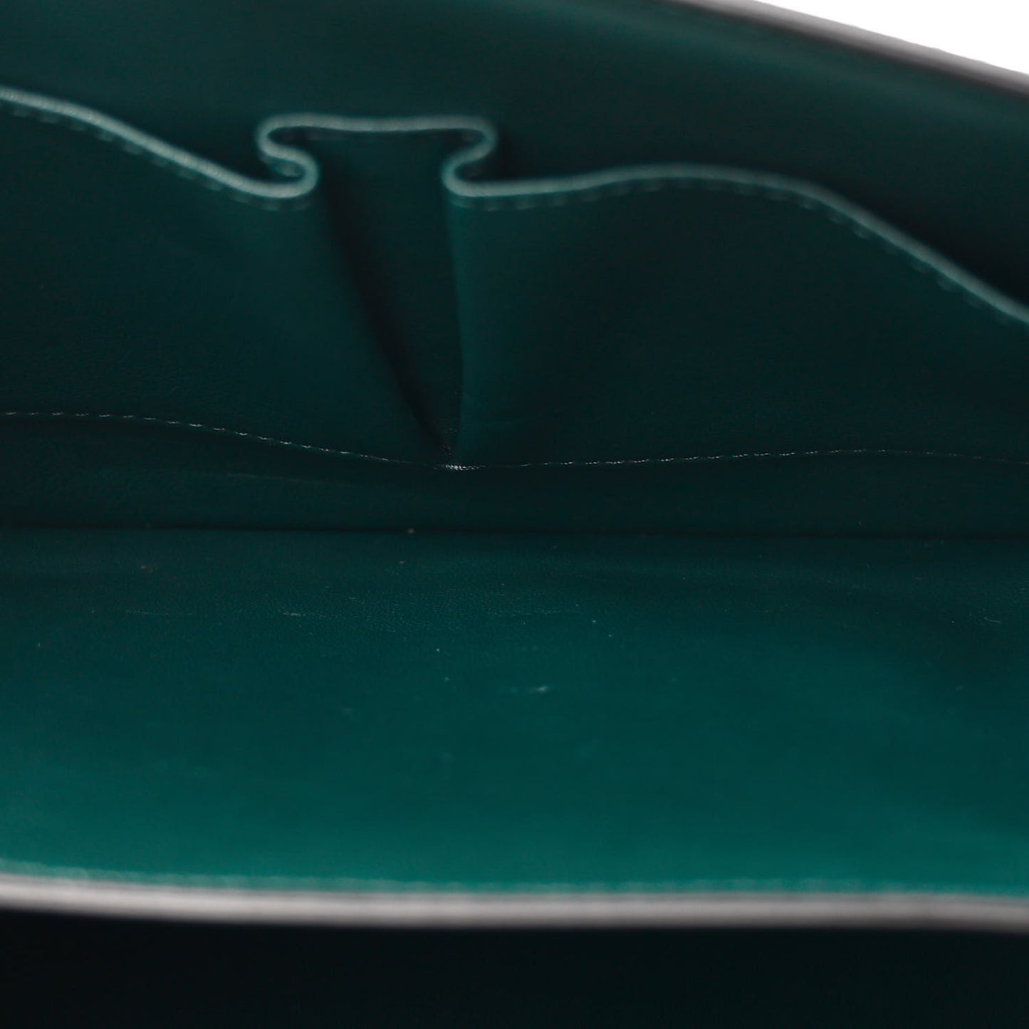 Box Calfskin Medium Classic Box Flap Bag Forest Green