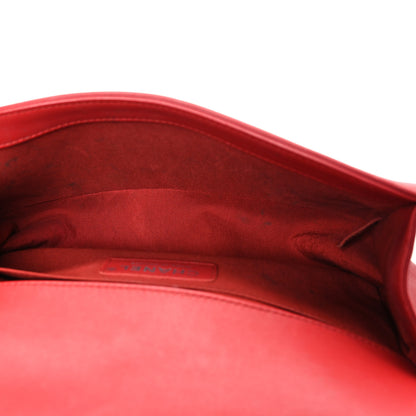 Chanel Lambskin Quilted Medium Boy Flap Red 5 of 11