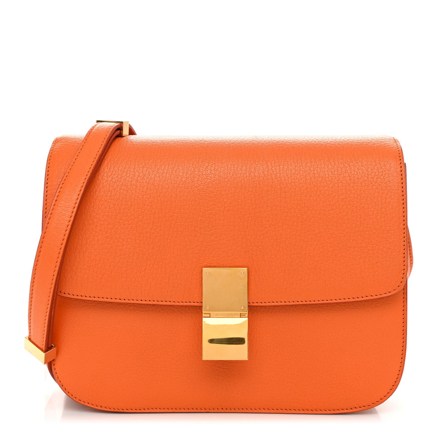 Goatskin Medium Classic Box Flap Bag