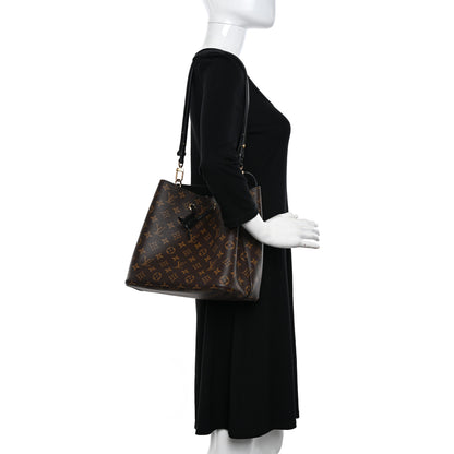 Louis Vuitton LOUIS VUITTON Monogram Neonoe MM Black 3 of 11