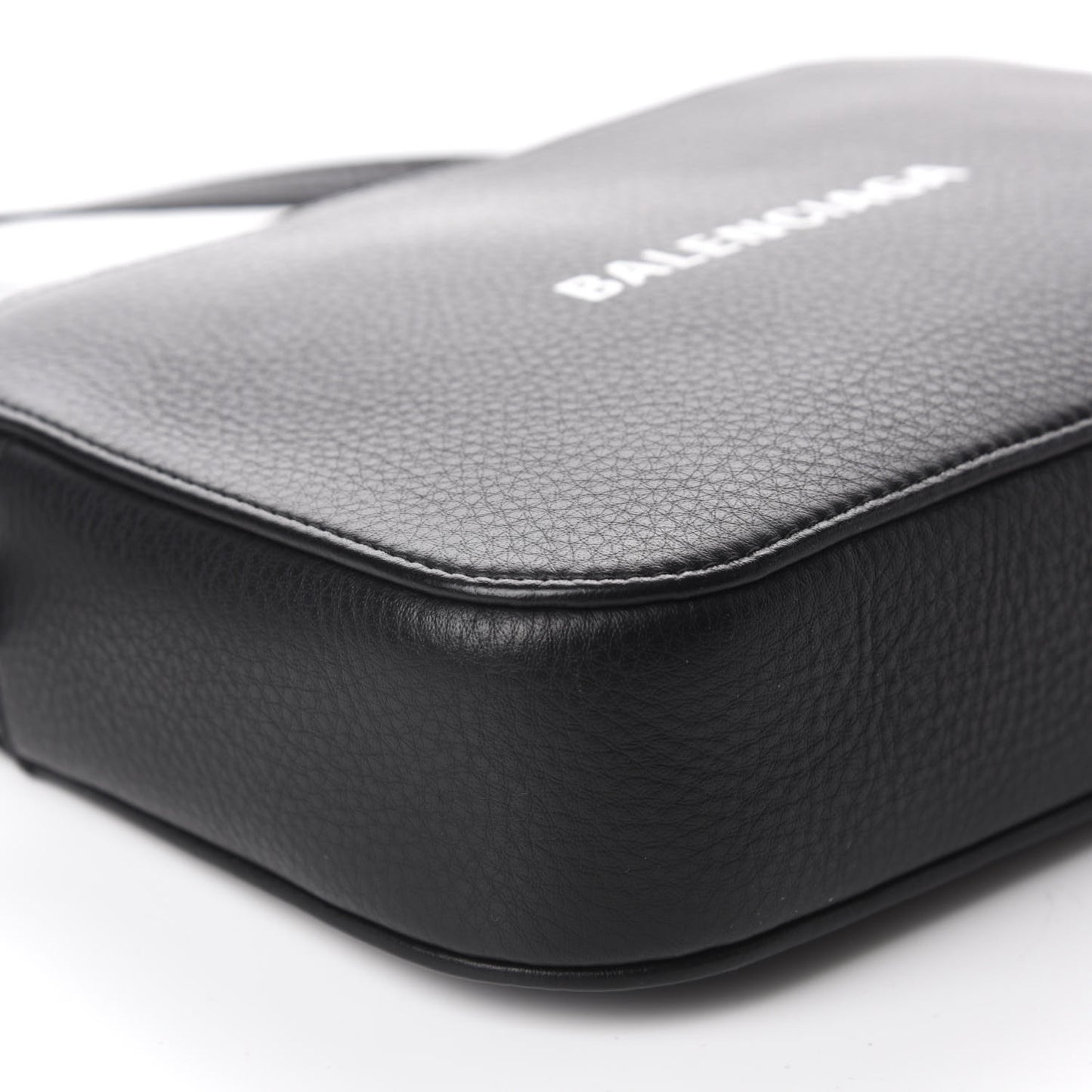 Calfskin Logo S Everyday Camera Bag Black
