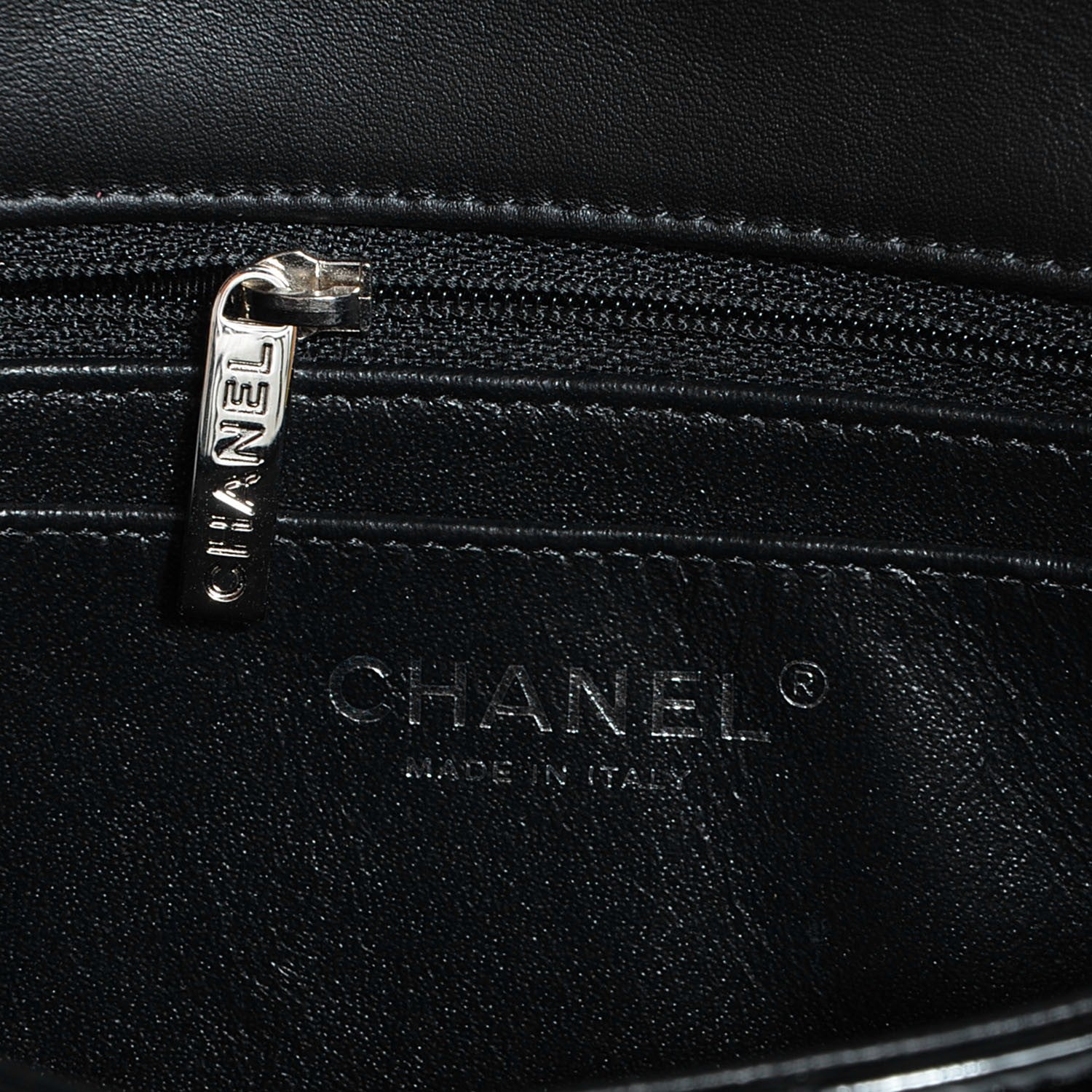 Chanel Patent Quilted Mini Rectangular Flap Black 7 of 9