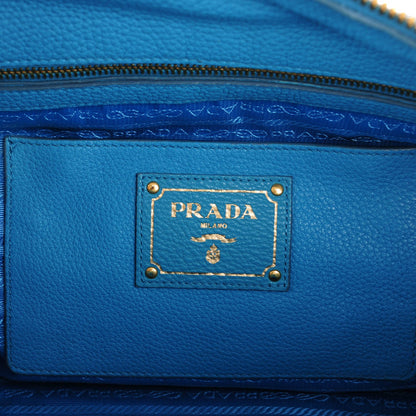Prada Vitello Daino Side Zip Tote Voyage 6 of 13