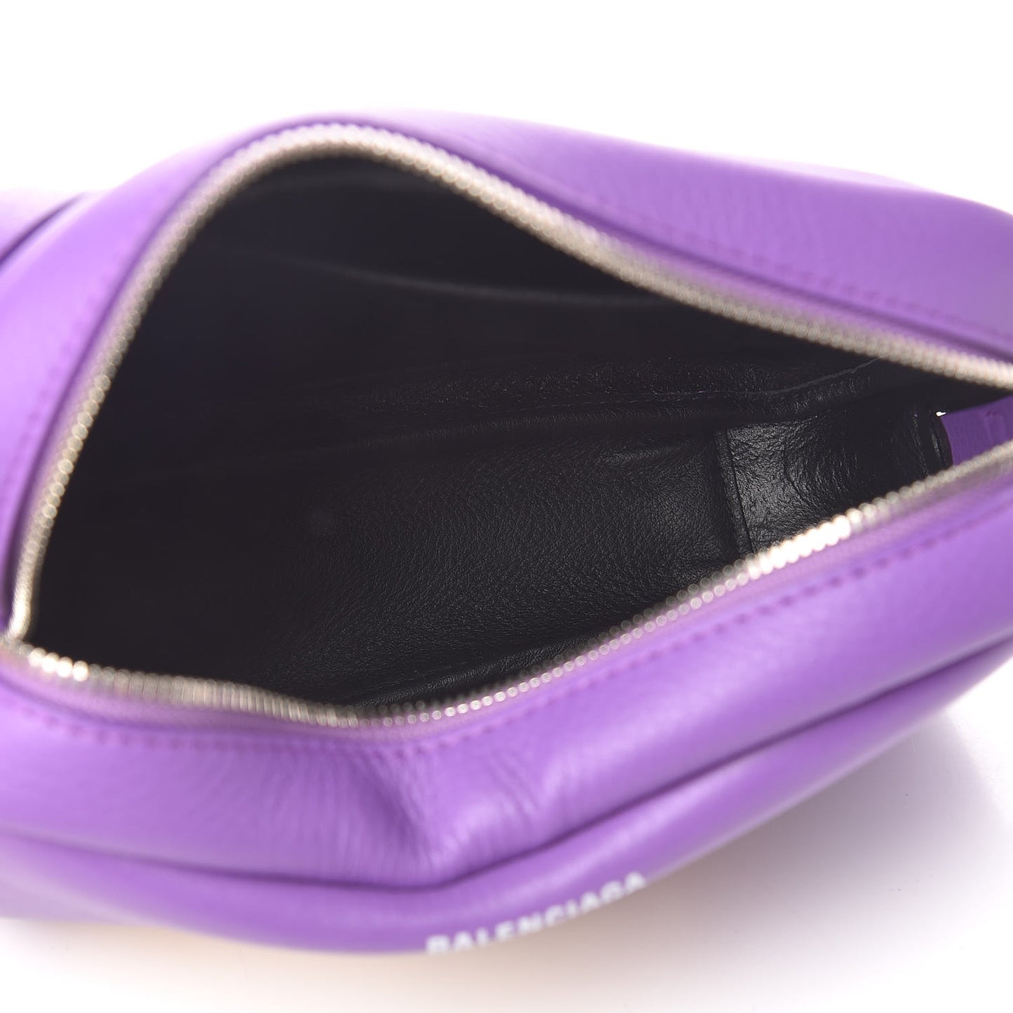 Calfskin Puppy and Kitten Everyday S Camera Bag Purple