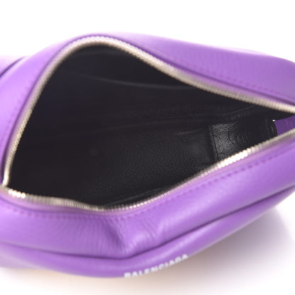 Balenciaga Calfskin Puppy and Kitten Everyday S Camera Bag Purple 7 of 10