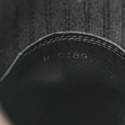 Louis Vuitton Patent Nano Monogram Ankle Star Trail Boots 37 Black 9 of 13