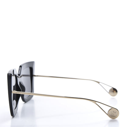 Gucci Acetate Oversize Square Frame GG0435S Sunglasses Black 3 of 8