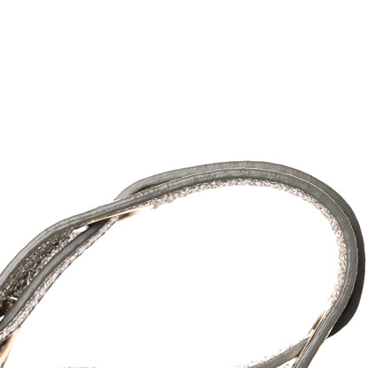 Jimmy Choo Metallic Calfskin Rebel Bag Silver 13 of 13