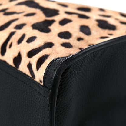 Gucci Pony Hair Cheetah Print Medium Jackie Top Handle Bag 9 of 15