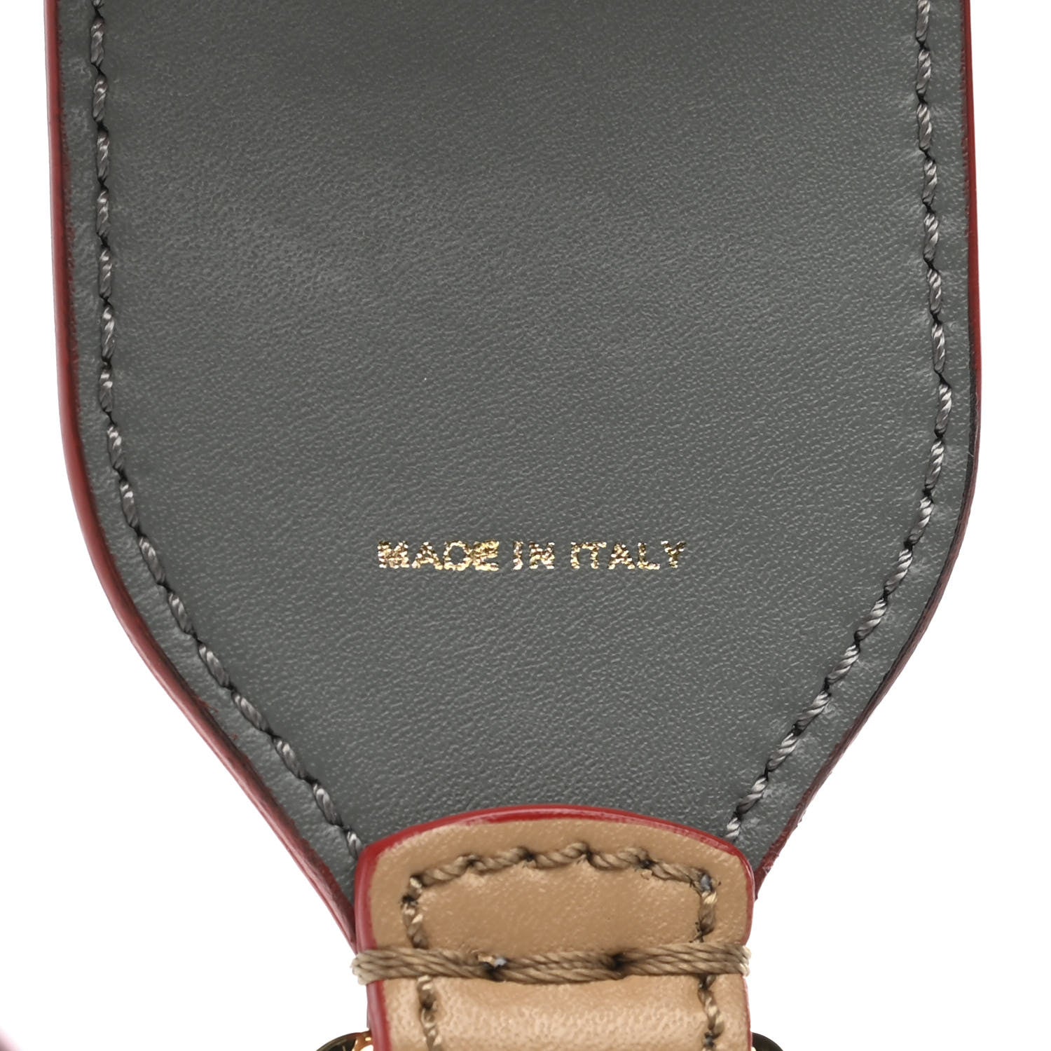 Fendi Vitello Liberty Velvet FF Multicolor Strap You Multicolor Cuoio 4 of 5