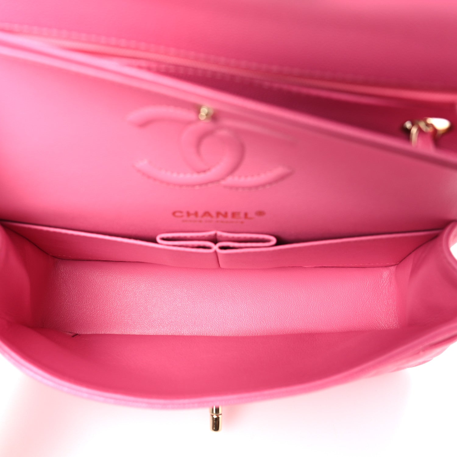 Chanel Caviar Quilted Small Double Flap Pink 6 of 10