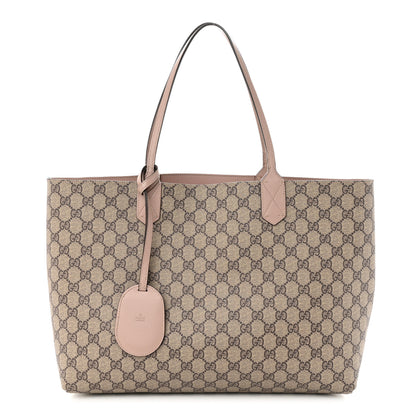 Gucci GG Supreme Monogram Medium Reversible Tote Beige Dark Cipria 1 of 18