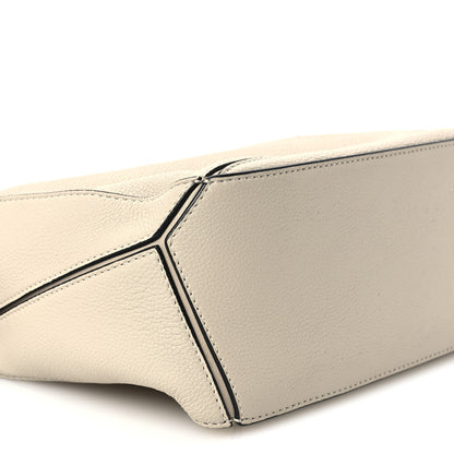 Loewe Calfskin Small Puzzle Bag Light Oat 10 of 11